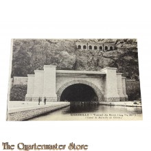 Postcard 1918 Marseille , Tunnel du Rove (Canal de Marseille au Rhone)