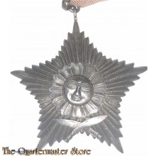 Nepal - The Most Puissant Order of the Gurkha Right Arm, V class (Prasiddha Prabala Gorkha Dakshina-Bahu), neck badge, in fitted case of issue