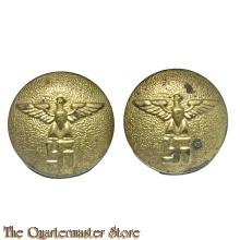 2 x NSDAP Knopfe gold  (NSDAP Tunic Buttons)