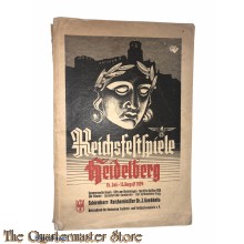 Brochure - Reichsfestspiele Heidelberg 15 Juli - 15 August 1934