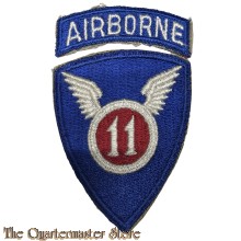 Mouwembleem 11th Airborne Division (Sleeve patch 11th Airborne Division)