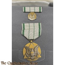 Medaille  US Army Forces Commanders award for Civilian Service in doos  (Medal US Army Forces Commanders award for Civilian Service) boxed