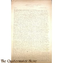 Krant Oranje Bulletin no 20,  31 october 1944