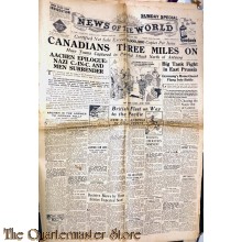 Newspaper , News of the World october 22,  1944 Sunday Special