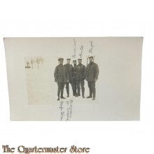 (Photo) Postkarte 1916 Soldaten im Schnee 