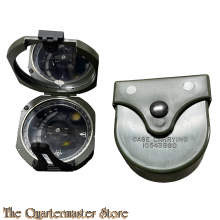 US Army Artillery Compass , M2 (nonmaintainable) with case carrying 10543560 (Boxed)