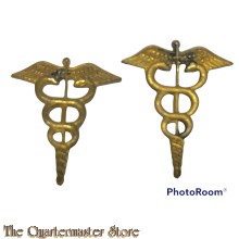 Collar insignia US Medic officers