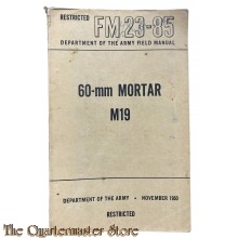 Manual FM 23-85 60-mm Mortar M19