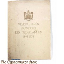 Book - 40 jaren Koningin der Nederlanden 1898-1938