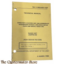 Manual TM 11-5820-800-13&111p Radio set AN/PRC-90