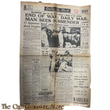 Newspaper Daily Mail no 15.390 Monday september 3 1945