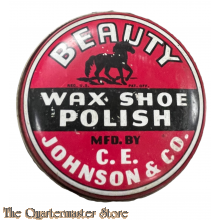 Tin Beauty wax Shoe Polish WW2