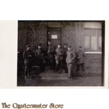 AnsichtsKarte (Mil. Postcard) 1917 4 Bay Inf soldaten 
