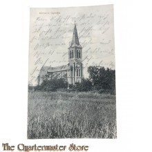(Feld) Postkarte 1915 Kirche in Ognolles 17e Res Division 