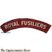 Shoulder flash Royal Fusiliers (canvas)