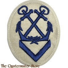 KM Steuermann Laufbahnabzeichen (KM Career sleeve insignia NCO's senior helmsmen)