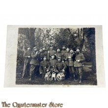 Feld Postkarte 1914-18 Photo Militair Muzikanten 
