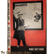 What they want. Yesterday "Heim ins Reich" today "Recht auf Heimat"