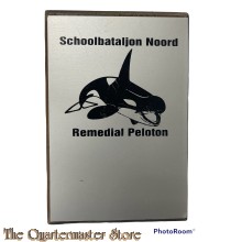 Wandschild Schoolbataljon Noord Remedial Peleton