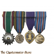 US Army 4 piece miniature medals Iraq 