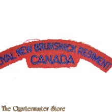  Shoulder flash Royal New Brunswick Regiment 1950s