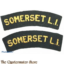 Shoulder flashes Somerset Light Infantry (Prince Albert's)