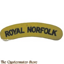 Shoulder flash Royal Norfolk Regiment