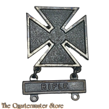 WW2 Army Marksmanship Qualification Badge with Rifle  tab