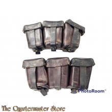 2x M1909 Kartusche für Karabinermunition (M1909 Mauser Gew 98 Ammo pouches)
