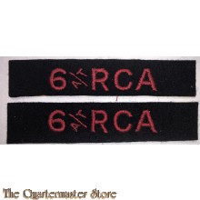 Shoulder flashes set 6 A/T RCA Canada