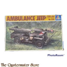 Plastic kit  US Army Ambulance Jeep