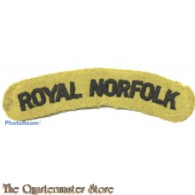Shoulder flash Royal Norfolk Regiment 1946