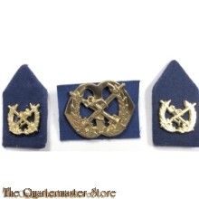 Baret embleem en kraag LO/Sportorganisatie