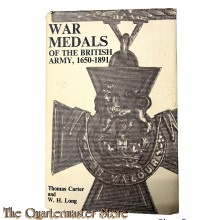 Book - War Medals of the British Army 1650-1891
