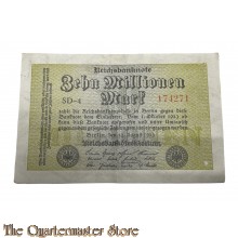 Reichsbanknote Zehn Millionen Mark 1923