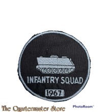 US Army Breast / Blazer Badge Infantry Squad 1967