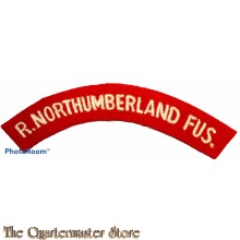 Shoulder flash The Royal Northumberland Fusiliers