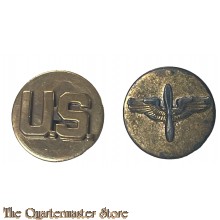US collar badges US AAF