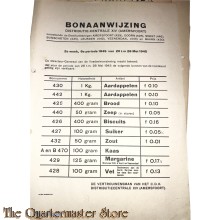 Bonaanwijzing Distributie Amersfoort  2e week 6e per.   20 t/m 26 mei 1945 