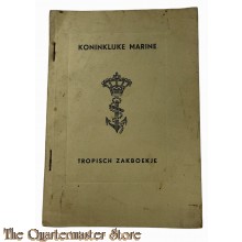 Tropisch zakboekje Koninklijke Marine