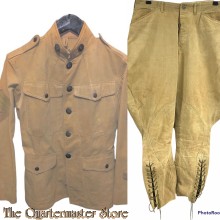 US Army M-1912 cotton uniform jacket/ breeches medical department (summer weight)