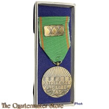 Vrijwilligersmedaille 20 jaar  Openbare Orde en Veiligheid (Medal for 15 years voluntary service) boxed