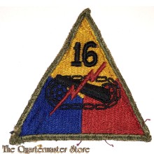 Mouwembleem 16e Armored Divison (Sleevebadge 16th Armored Division)