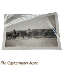 Photo WW2 US Troops training  (WW2 Foto US troepen tijdens training) 