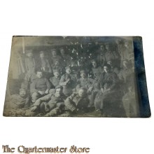(Feld) Postkarte 1915 Gruppe Deutsche Soldaten Weihnachten