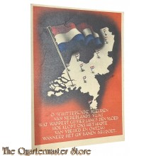 Ansicht 1945 O schitterende kleuren van Nederlands vlag