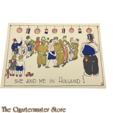 Ansicht 1945 SHE AND ME IN HOLLAND 