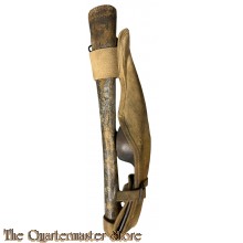 US WW1 M-1910 Pick-Mattock and carrying case
