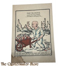 Ansicht 1945 Max Blokzijl als puinruimer ... een brandende kwestie....