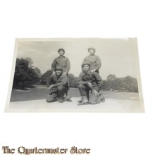 WW2 period original Photo 4 US Soldiers